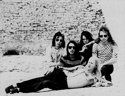 Agitation Free vor der Pyramide des Djoser in Sakkara, 1972